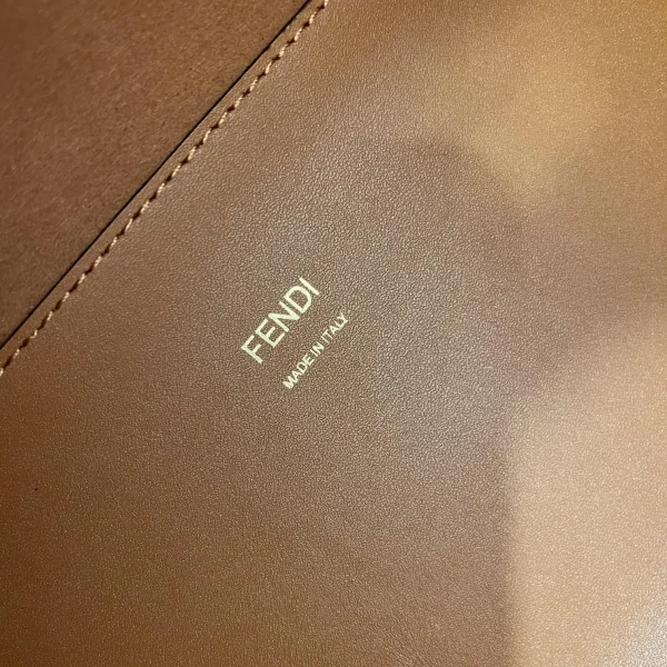 db305a1e-9d74dfa5cff4.webp Fendi Sunshine Medium Leather Brown Shopper 35Cm