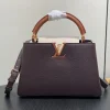 dfc910f7-50b8d3f355d8.webp Louis Vuitton Capucines MM M12952 Chocolate 31.5cm/ 12.2in, Designer Handbags, Womens Purse, luxury bags