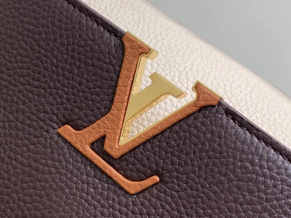 dff1fce7-a394839b9136.webp Louis Vuitton Capucines MM M12952 Chocolate 31.5cm/ 12.2in, Designer Handbags, Womens Purse, luxury bags