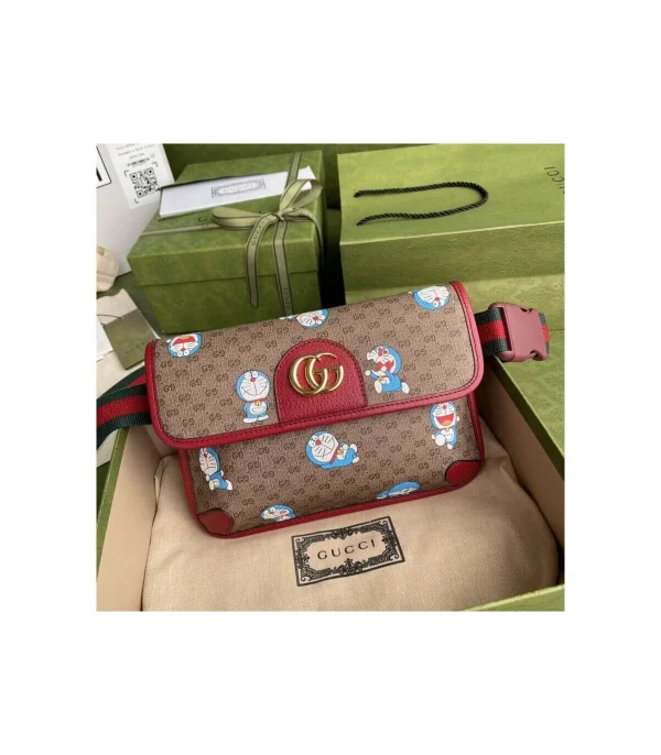 Gucci x Doraemon Small Belt Bag ‘Ivory’ 24cm
