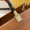 e6431c16-0c35e7b06bf8.webp Fendi Sunshine Medium Leather Brown Shopper 35Cm