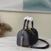 Louis VuittonSpeedy Bandouliere Bag Monogram Empreinte Giant 20 Black 20cm M58953, Designer Handbags, Womens Purse, luxury bags