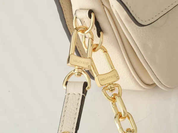 Louis Vuitton Pochette Mtis East West Monogram Empreinte Leather – Women – Handbags Cream, Designer Handbags, Womens Purse, luxury bags