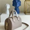 Louis Vuitton Speedy Bandoulire 25 Monogram Empreinte Tourterelle 25cm M59273, Designer Handbags, Womens Purse, luxury bags