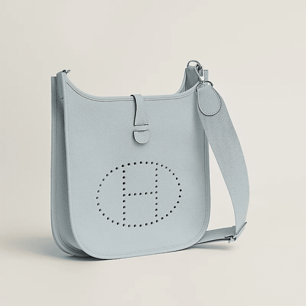 evelyne-iii-29-bag-056277CK08-worn-3-0-0-800-800_g-a074f9f9694f.webp Hermès Evelyne III 29 Clemence Leather Bag Palladium Hardware Light Blue 29cm