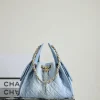 f25aa944-c0c629b26d67.webp Chanel 25 Small Handbag Crossbody Bag Blue 30cm, Designer Handbags, Women’s Purse, luxury bags, Chanel bags