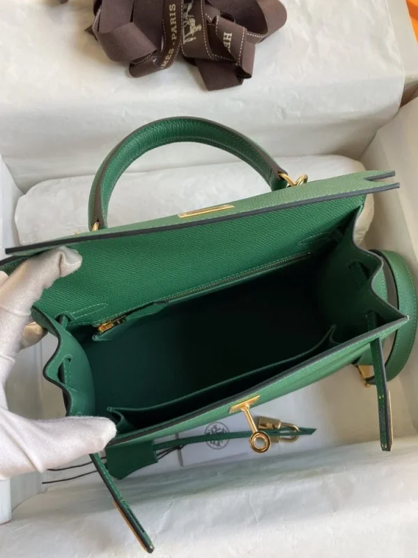 f4449ac7-63e3324066c8.webp Hermes Kelly 25 Bag In Emerald Green Epsom Leather For Women 25cm/10in