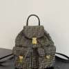 Fendi Zucca Brown Canvas Backpack 38cm