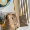 Louis Vuitton Nono Mm Bicolor Monogram Empreinte Leather Women Handbags Dove/Cream 26cm/ 10.2in, Designer Handbags, Womens Purse, luxury bags