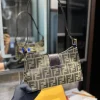 fdb04-0873f8709c16.webp Fendi Zucca Handbag Brown 24Cm