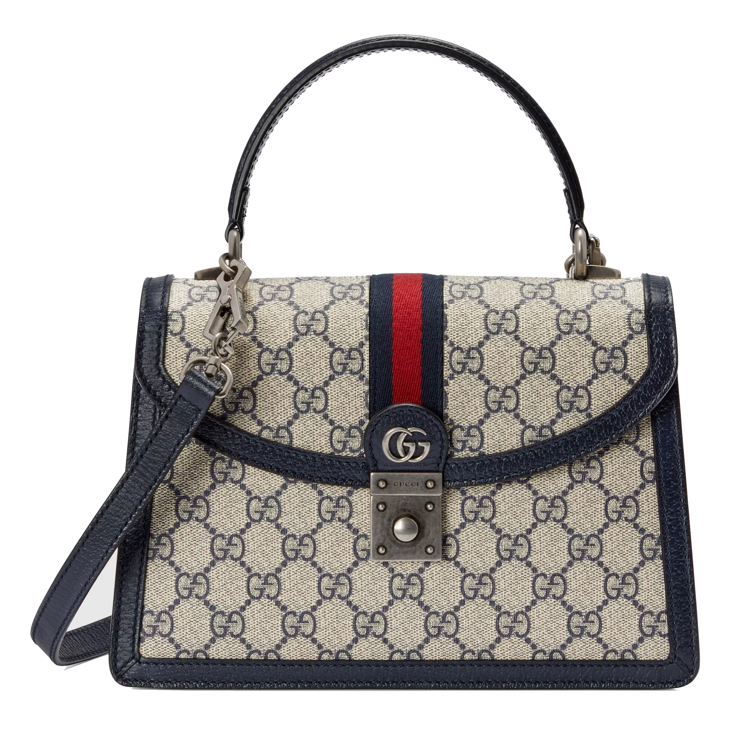Ophidia GG Small Top Handle Bag - view 1