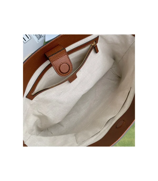 gucci-denim-ophidia-gg-medium-tote-10-68ce790348e8.webp Gucci Indigo & Brown Ophidia Denim Tote 38cm