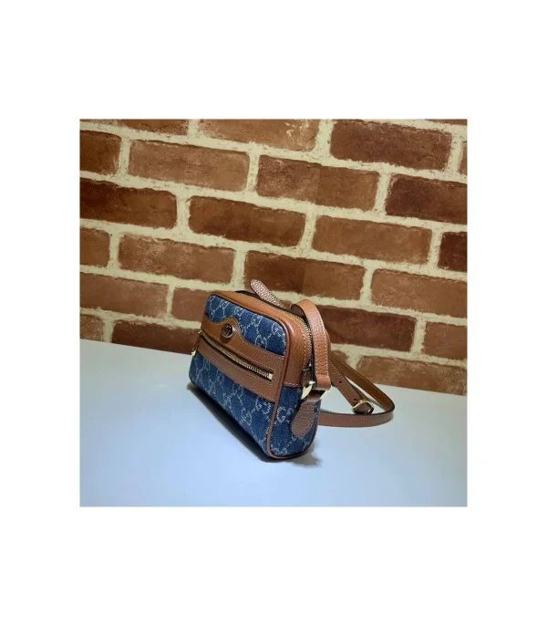 gucci-denim-ophidia-gg-mini-bag-2-ed3c52578d1a.webp Gucci Mini Ophidia Bag in Eco Washed GG Jacquard Denim 17.5cm