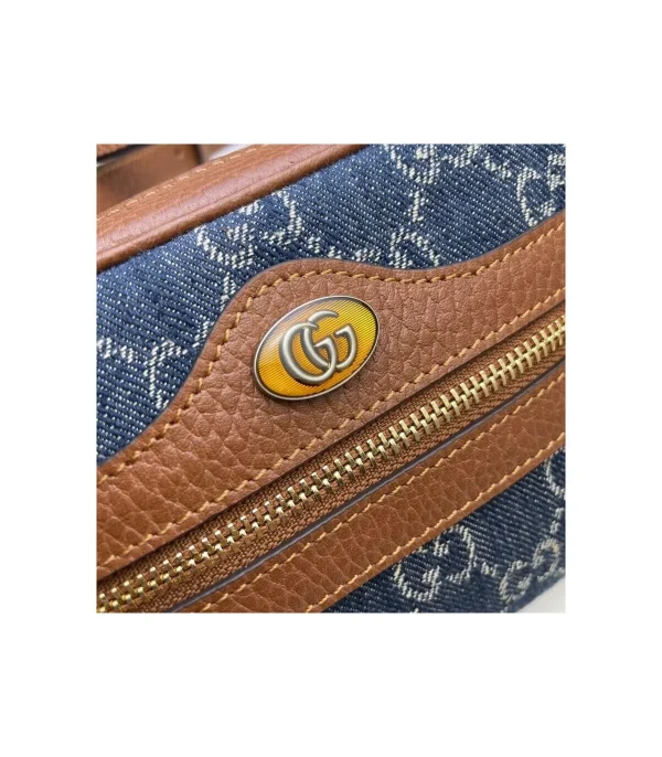 gucci-denim-ophidia-gg-mini-bag-5-869f825b9251.webp Gucci Mini Ophidia Bag in Eco Washed GG Jacquard Denim 17.5cm