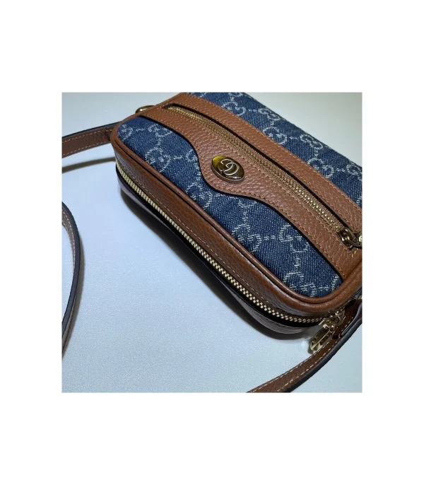 gucci-denim-ophidia-gg-mini-bag-8-5b48056eb51d.webp Gucci Mini Ophidia Bag in Eco Washed GG Jacquard Denim 17.5cm