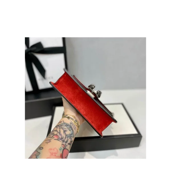 Gucci Dionysus GG Supreme Mini Bag Red 20cm