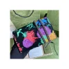 Gucci Dionysus Ken Scott Print Super Mini Bag Black