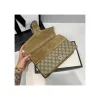 Gucci Dionysus Small GG Shoulder Bag Apricot