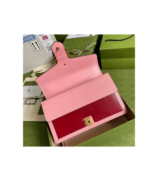 gucci-dionysus-small-shoulder-bag-red-and-pink-leather-7-827586b10e47.webp Gucci Dionysus Small Shoulder Bag Red and Pink Leather