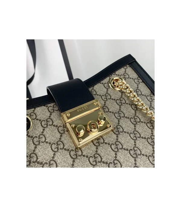 gucci-gg-supreme-padlock-small-shoulder-bag-black-7-60e52e7ba908.webp Gucci GG Supreme Padlock Small Shoulder Bag Black 26cm