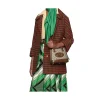 Gucci Horsebit 1955 Mini Top Handle Bag In Brown GG Supreme Canvas 20cm/ 7.9in