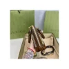 Gucci Horsebit 1955 Mini Top Handle Bag In Brown GG Supreme Canvas 20cm/ 7.9in