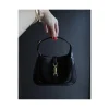 Gucci Jackie 1961 Mini Hobo Bag In Black Leather 19cm