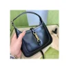 Gucci Jackie 1961 Mini Hobo Bag In Black Leather 19cm