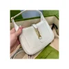 Gucci Jackie 1961 Mini Hobo Bag In White Leather 19cm