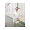 Gucci Jackie 1961 Mini Hobo Bag In White Leather 19cm