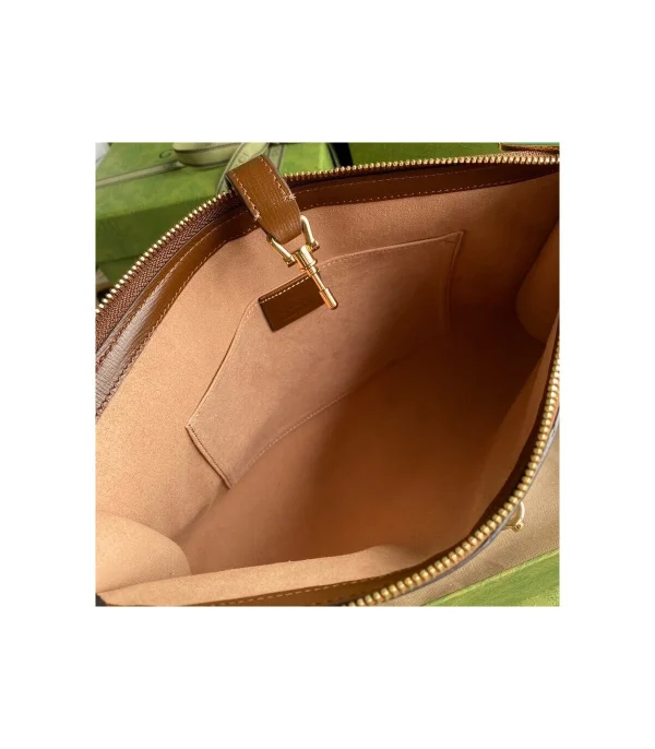 Gucci Jackie GG Coated Canvas Jackie 1961 Pouch Clutch Bag 30.5cm