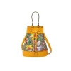 Gucci Ophidia GG Flora Small Bucket Bag
