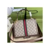 Gucci Ophidia Small Top Handle Bag With Web