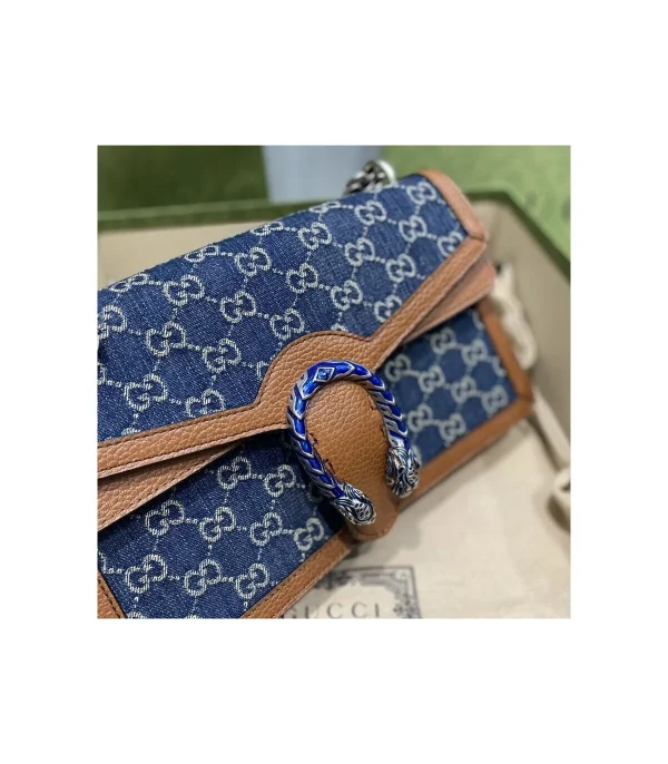 gucci-small-dionysus-shoulder-bag-in-blue-jacquard-denim-7-a9732f555396.webp Gucci Small Dionysus Shoulder Bag in Blue Jacquard Denim 28cm