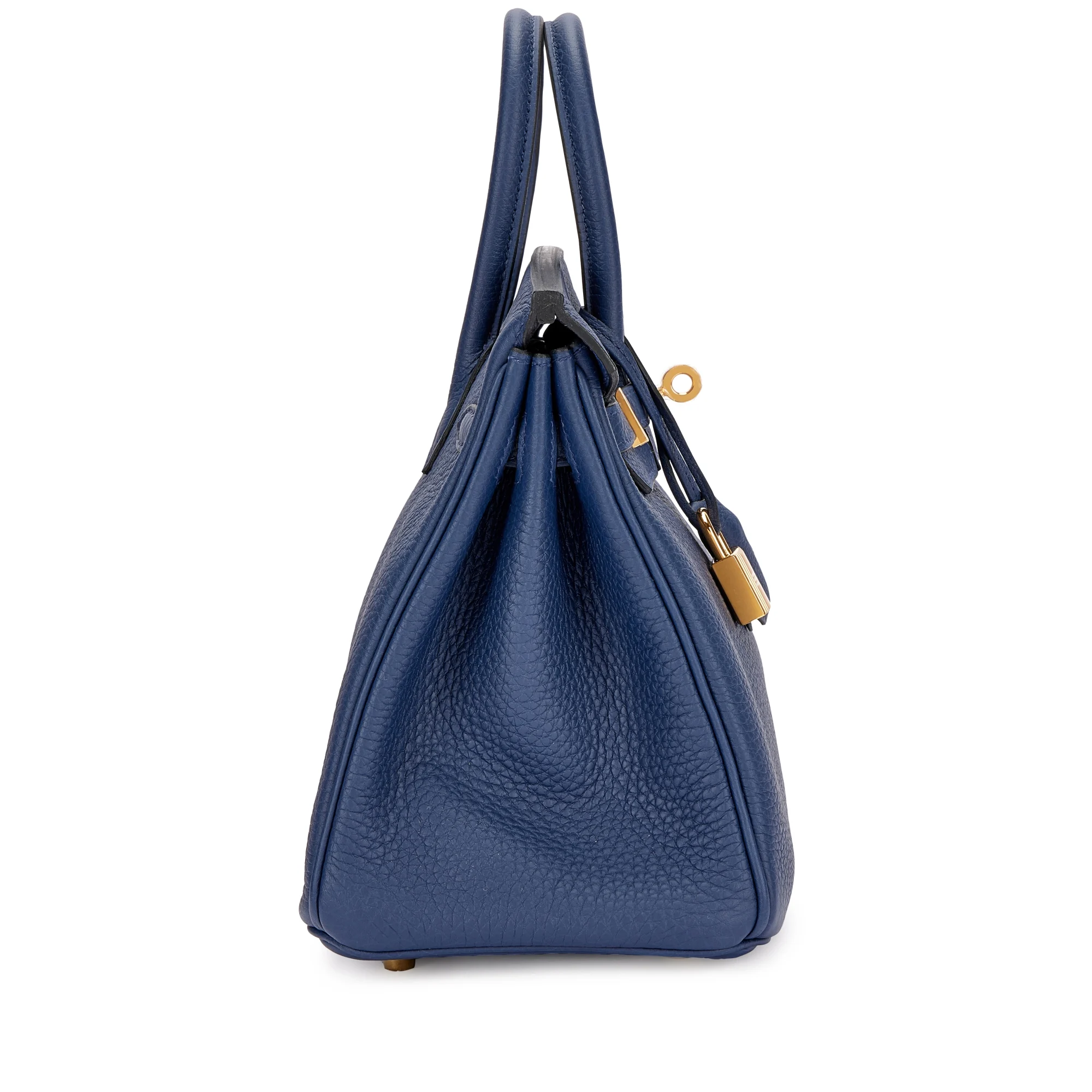 Bleu Navy Clemence Birkin 25 - view 2