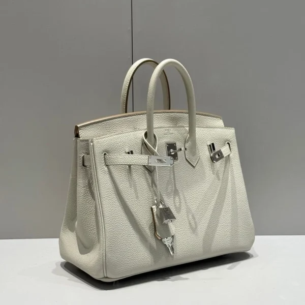 img_43e90bff_20250118_i1737203488443_1095_0_8_jpg-cbd3d06e6e1f.webp Hermes Birkin 25Cm White Togo Leather Silver Hardware 237490