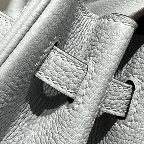 Hermes Birkin 25Cm Baby Blue Togo Leather Silver Hardware 237514