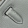 Hermes Birkin 25Cm Baby Blue Togo Leather Silver Hardware 237514