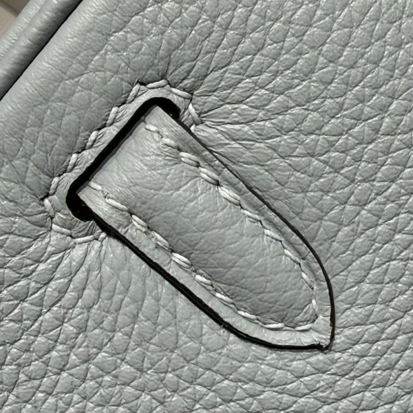 Hermes Birkin 25Cm Baby Blue Togo Leather Silver Hardware 237514