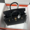 Hermes Birkin Sellier Black Epsom Leather Gold Hardware