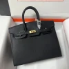 Hermes Birkin Sellier Black Epsom Leather Gold Hardware