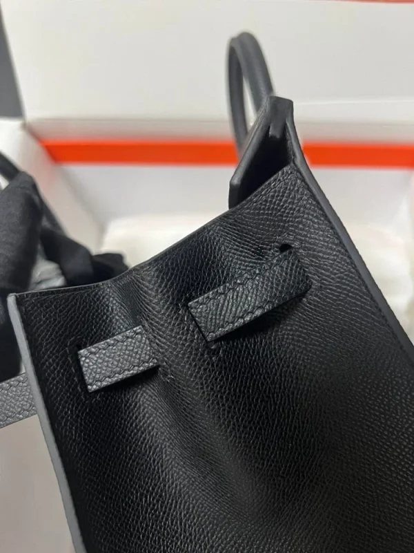 Hermes Birkin Sellier Black Epsom Leather Gold Hardware