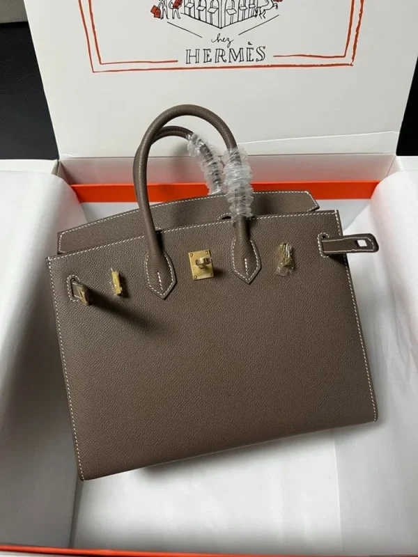 Hermes Birkin Sellier Vert De Gris Epsom Leather Gold Hardware