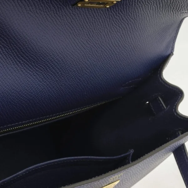 imgi_155_IMG_391ec7.fjpg_-scaled-1-12b4bba603f2.webp Hermes Kelly 25 Bag In Golden Bleu Navy Epsom Leather For Women 25cm/10in