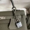 imgi_21_48077b8e-144216645396.webp Hermes Kelly 25 Bag In Olive Green Epsom Leather For Women 25cm/10in