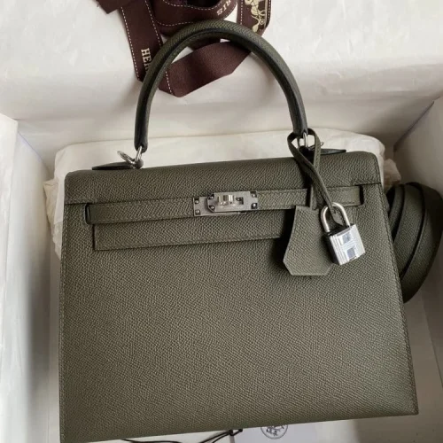 imgi_21_f5edb08b-6bf1ff3b406f.webp Hermes Kelly 25 Bag In Olive Green Epsom Leather For Women 25cm/10in