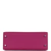 Hermes Kelly 25 Bag In Rose Pourpre Epsom Leather For Women 25cm/10in