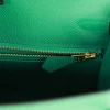 Hermes Kelly 25 Bag In Vert Vertigo Epsom Leather For Women 25cm/10in