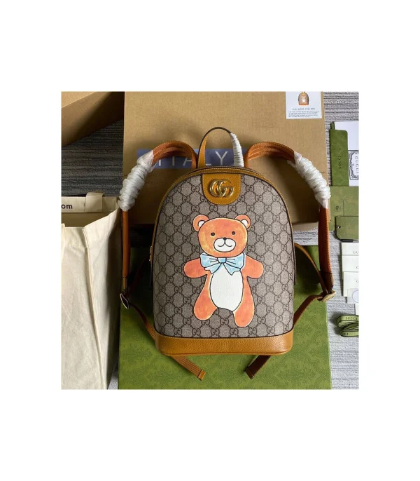 KAI x Gucci Teddy Bear Print Backpack