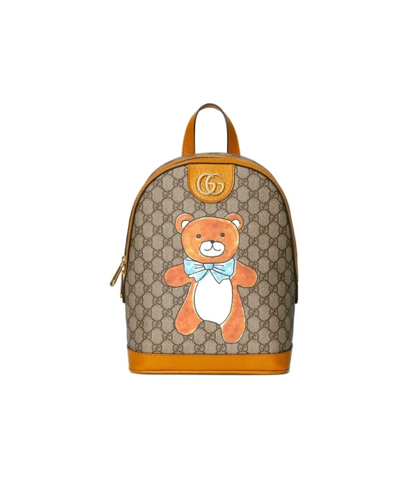 KAI x Gucci Teddy Bear Print Backpack